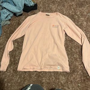 Simply Southern Just Peachy Long Sleeve shirt